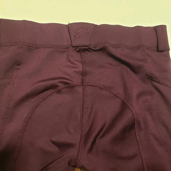 Ovation Womans Riding Tights Size 28  (wine) - Picture 4 of 10